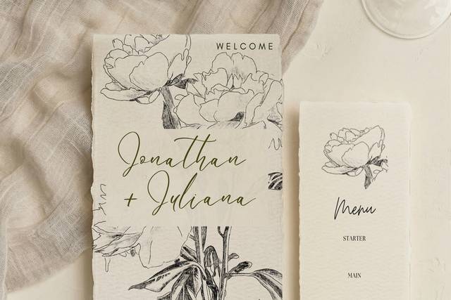 Papeterie de mariage sur mesur
