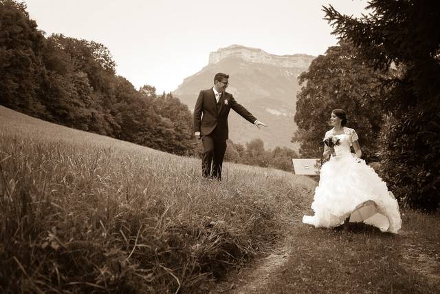 Le Margériaz en toile de fond