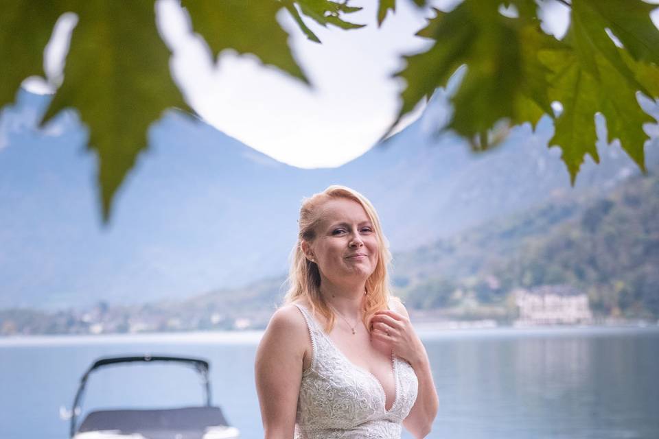 Mariage au lac d'Annecy