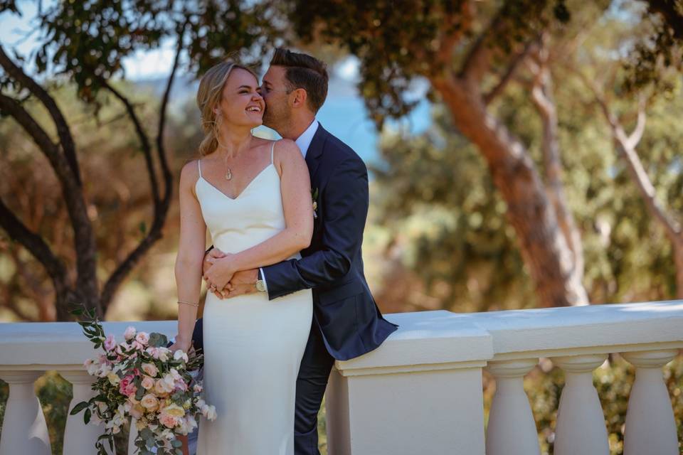 Couple à castel bay