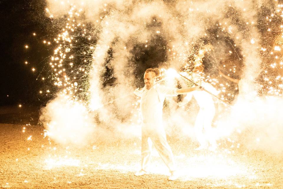 Fire show