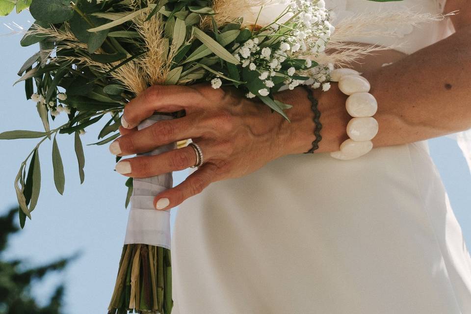 Regard sur la mariée