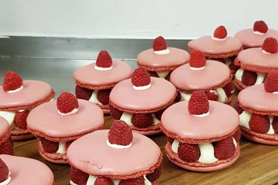 Macaron framboise