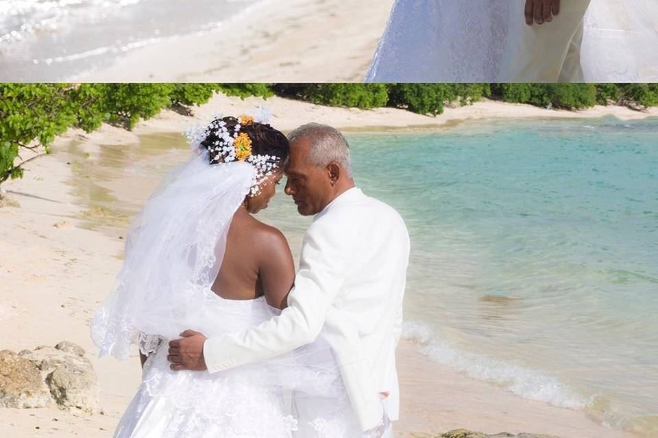 Photo de couple en Guadeloupe