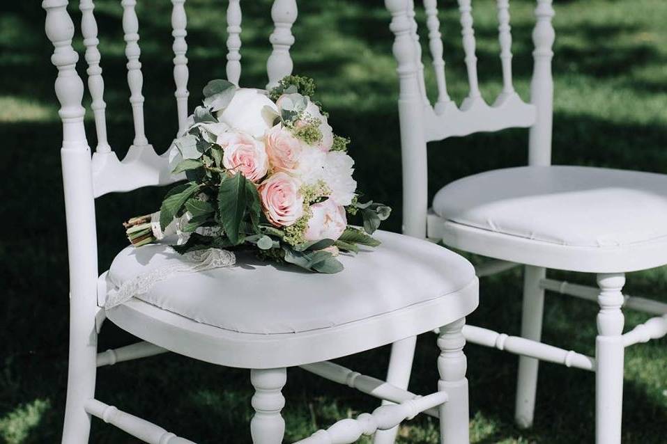 Bouquet de mariée romantique