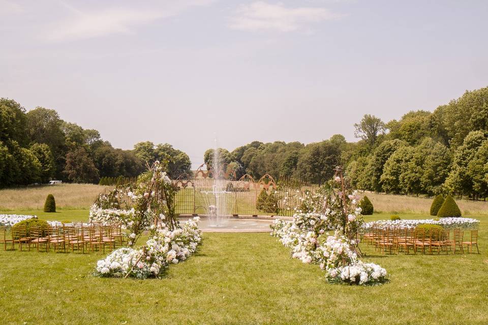 Mariage royal à la Française