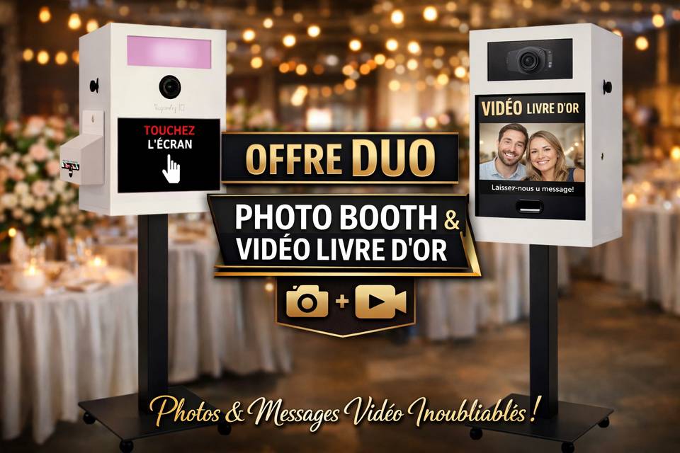 Photobooth Vidéo Livre d’or