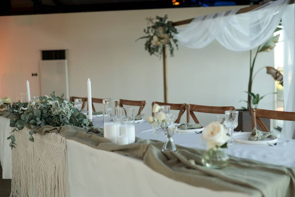 Table d'honneur