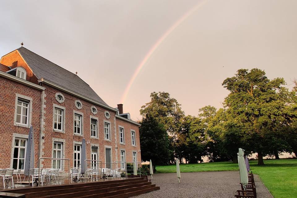 Côté château et parc