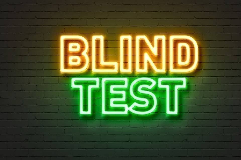 Blind test