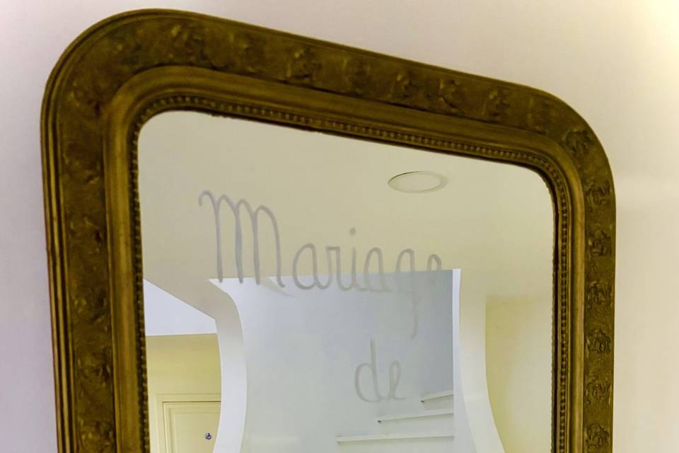 Miroir mariés