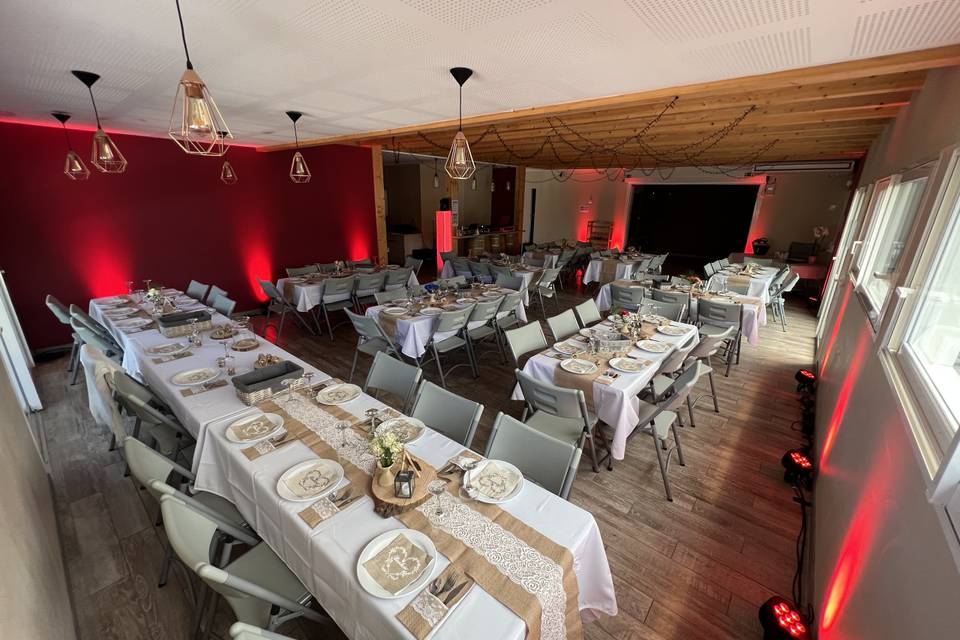 Éclairage salle