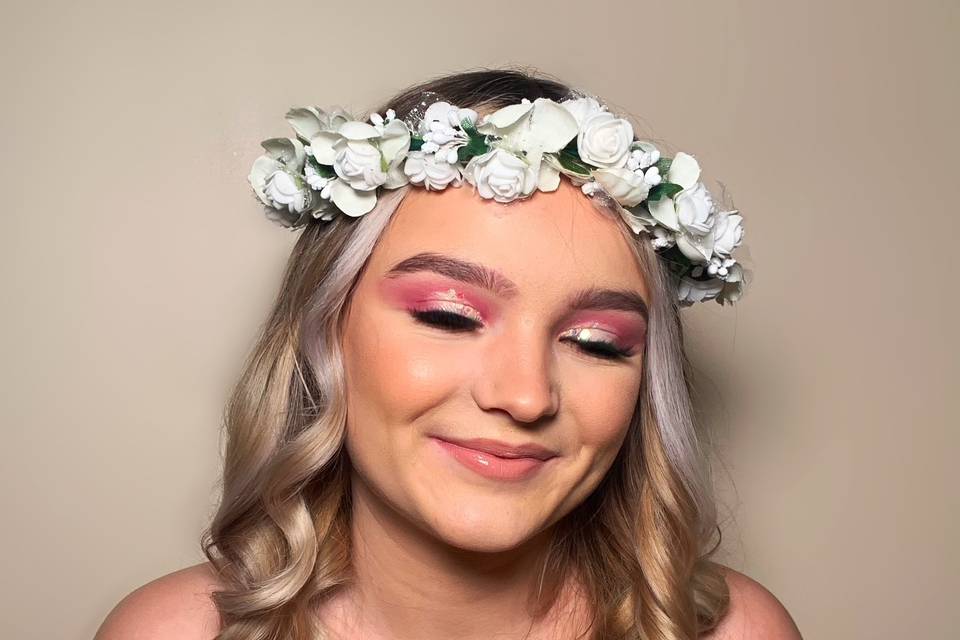 Maquillage et coiffure mariée