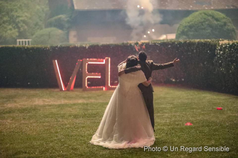Surprise pour la mariée