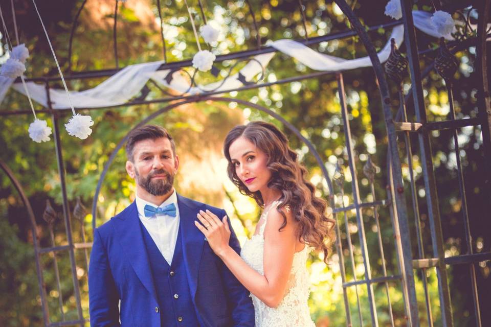 Photo de couple à la gloriette