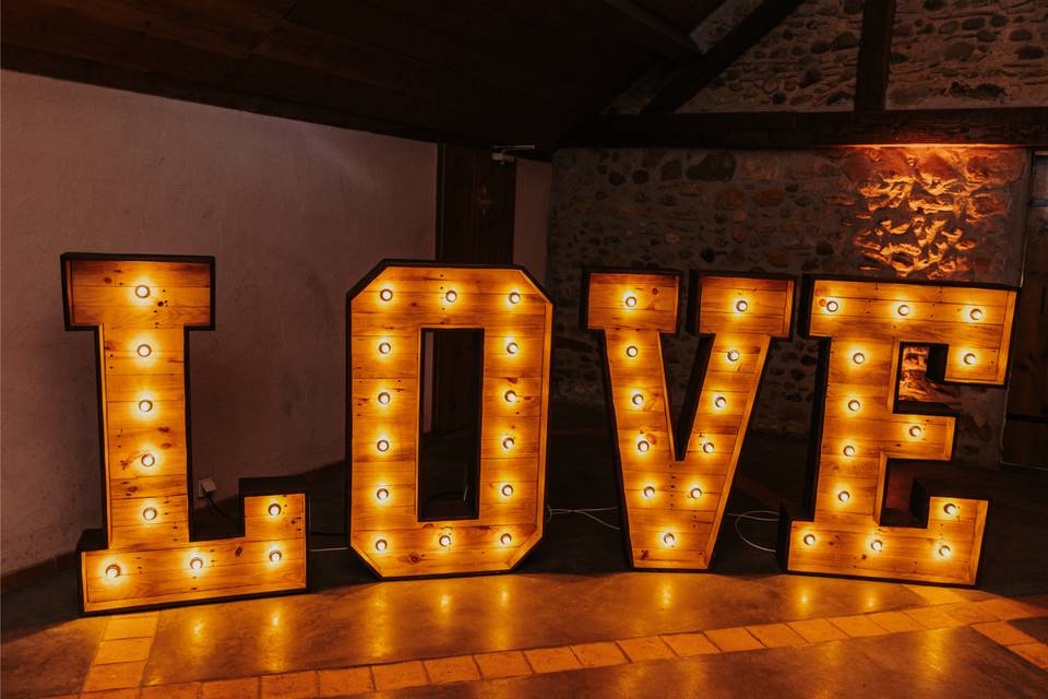 Love lumineux xxl