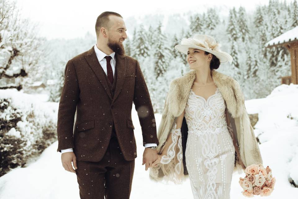 Snow Wedding vibes
