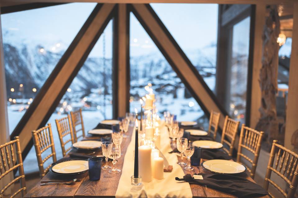 Mariage à la neige