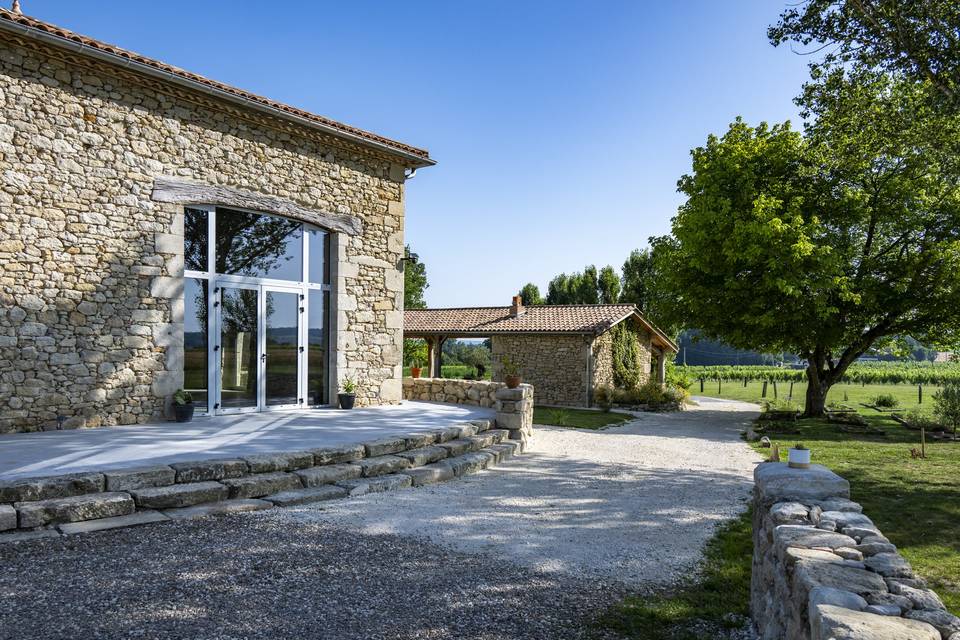 Terrasse entrée recp