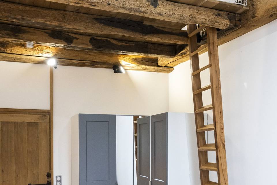 Chambre avec mezzanine