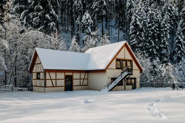 Les gîtes en hiver