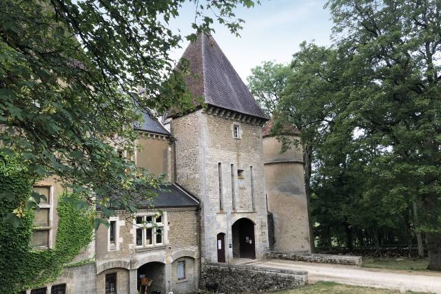 L'entrée du château