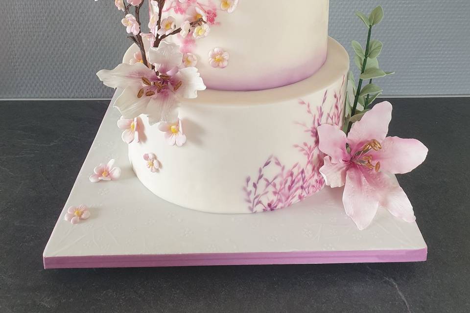 Wedding cake moderne