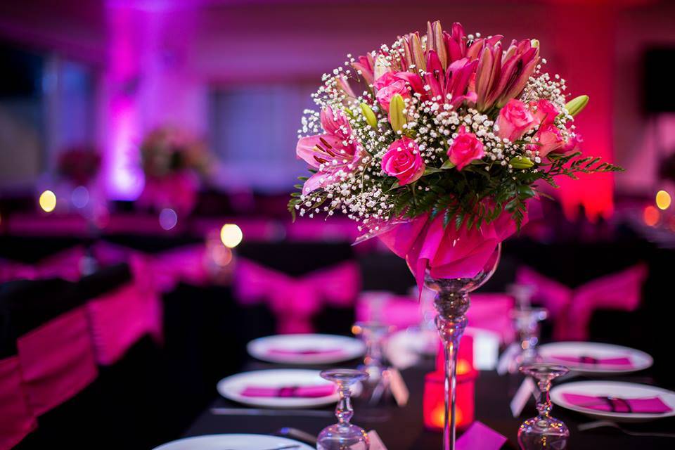 Bouquet table des invités
