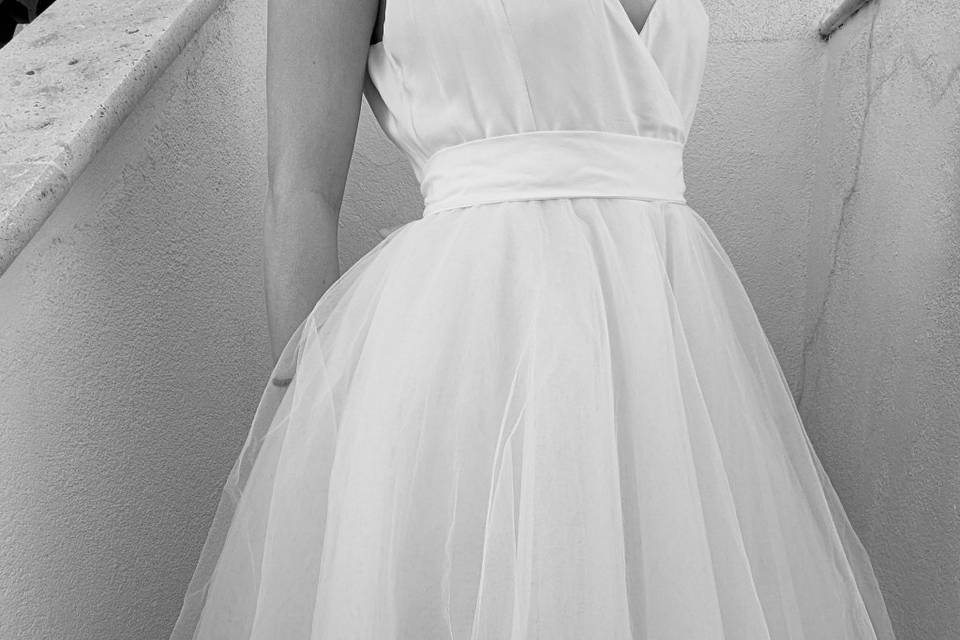 Robe en tulle