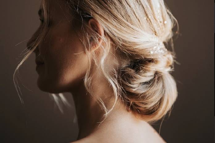 Chignon bas flou