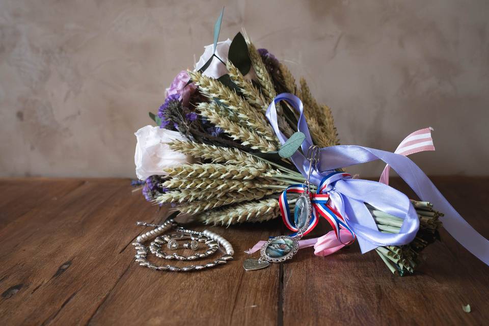 Bouquet fleures mariée