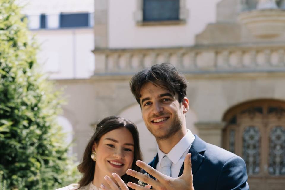 Just married