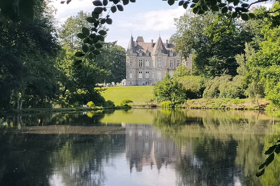 Vue de l'étang