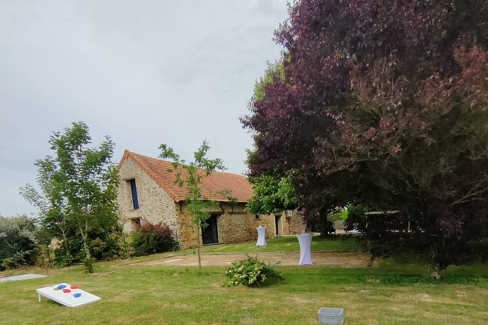 Jardin espace jeu