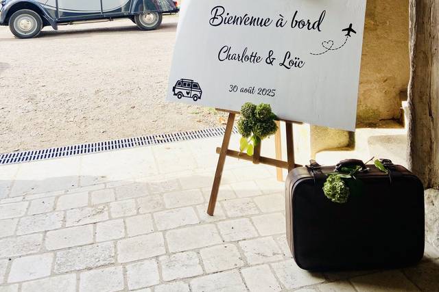 Panneau de Bienvenue