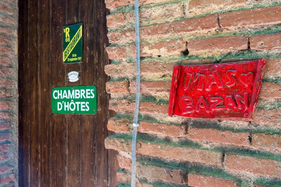 Porte chambres