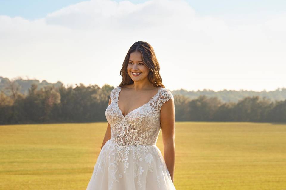Robe princesse grande taille