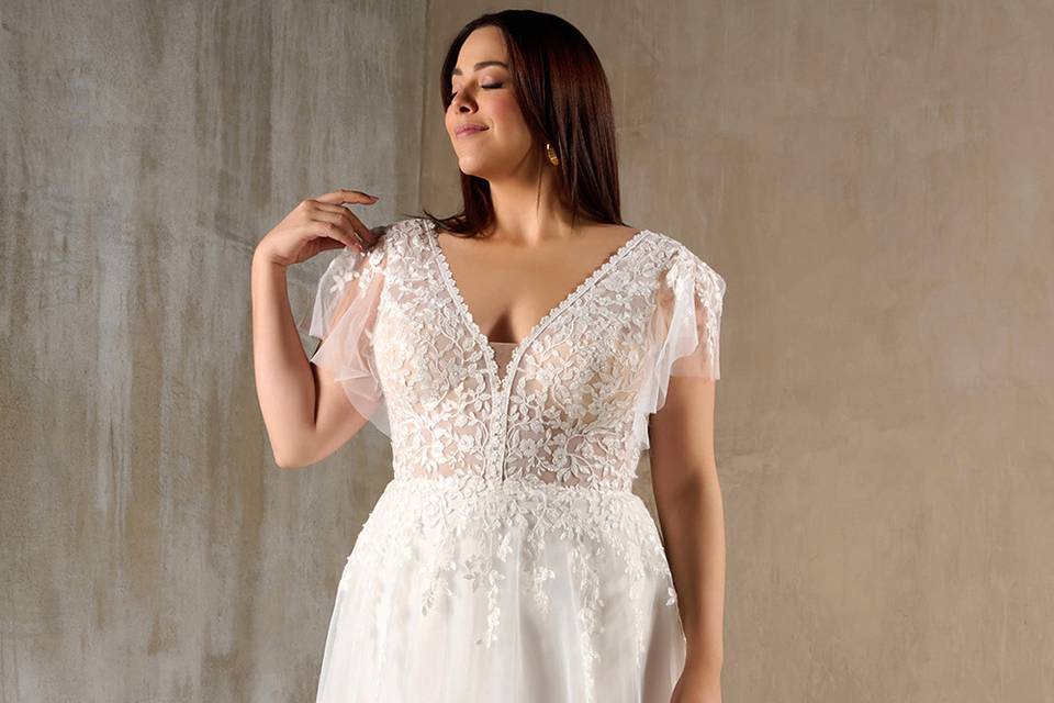 Robe bohème grande taille