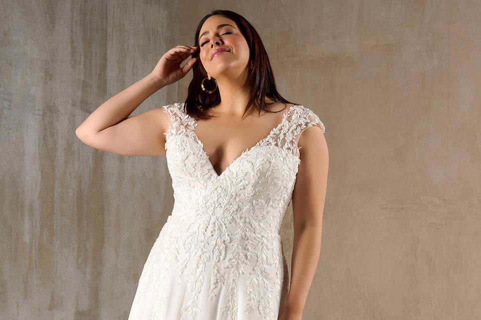 Robe bohème grande taille