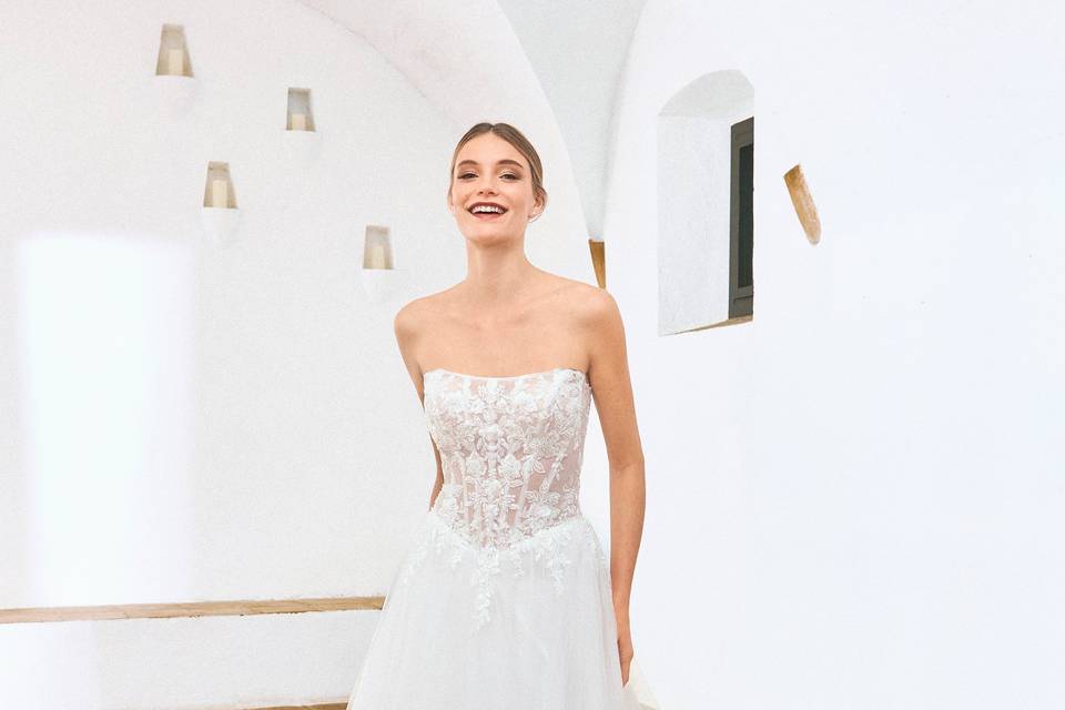 Robe princesse bustier