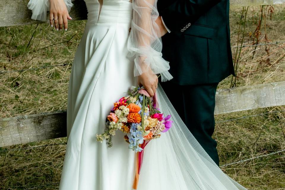 Photo des mariés