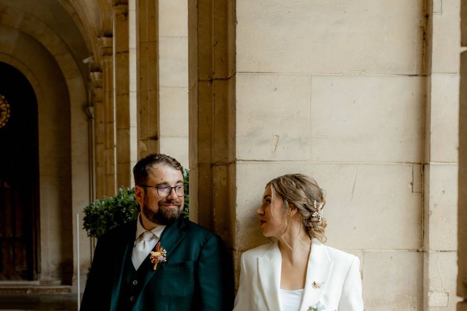 Photo des mariés