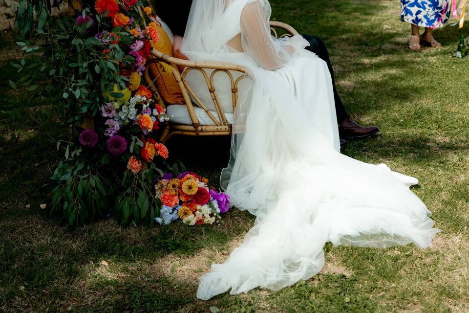 Robe de la mariée