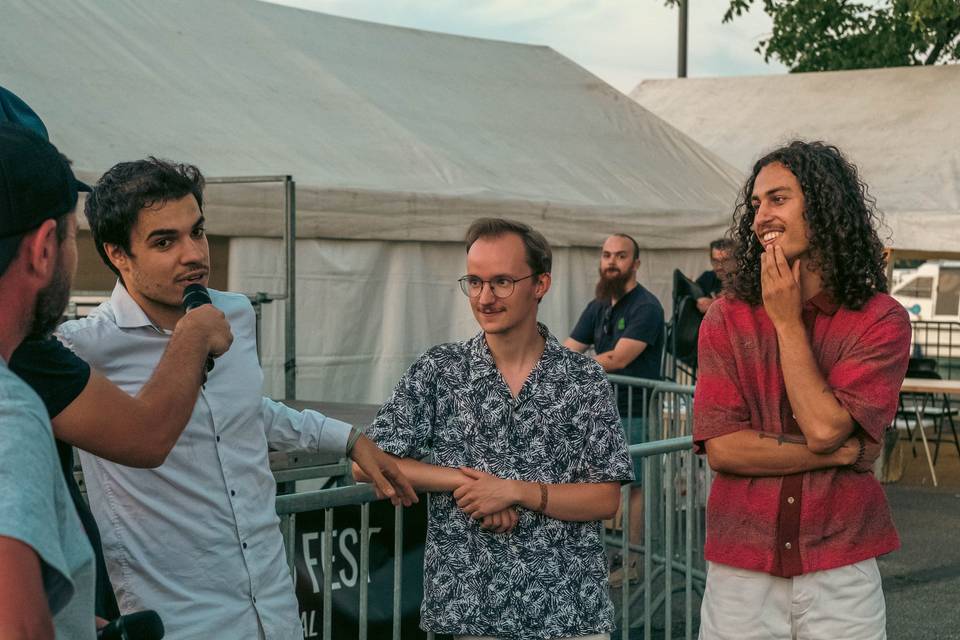 En direct à la radio !