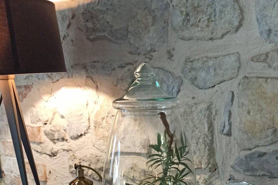 Grande cloche de verre