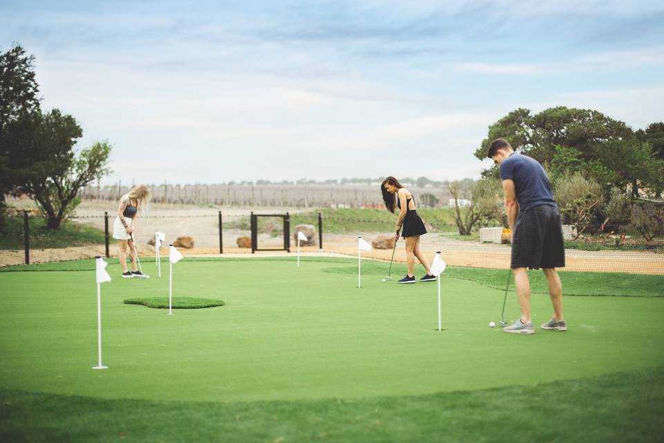 Notre putting green