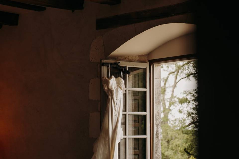 Préparatifs mariée