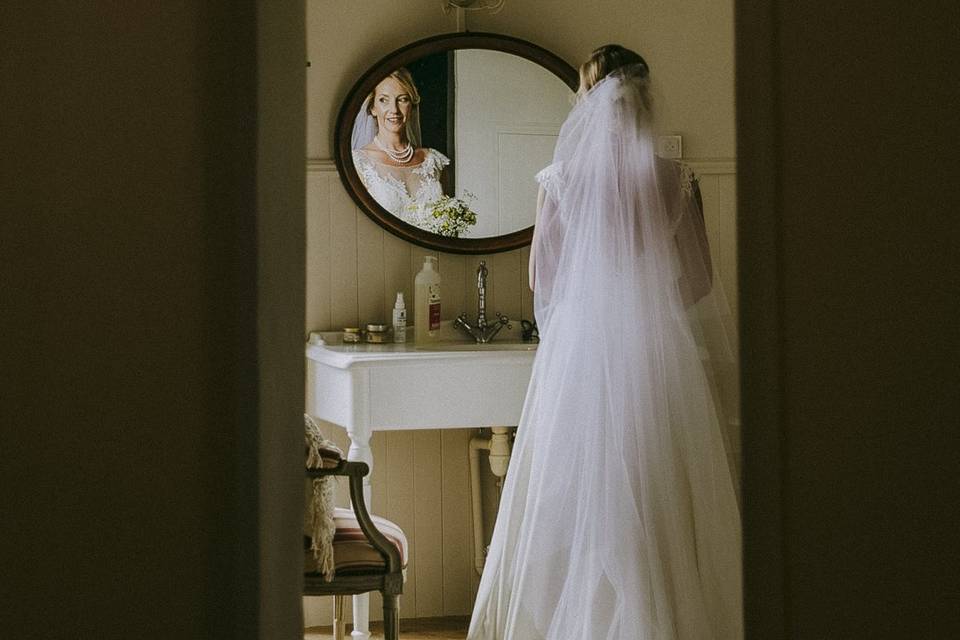 Préparatifs mariée