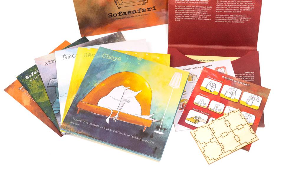 Coffret d'aventure Sofasafari