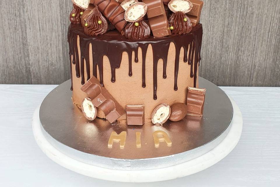 Layer cake chocolat